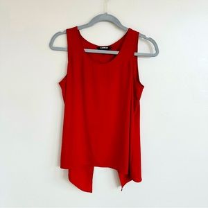 Express Red Tank Top - Small Petite